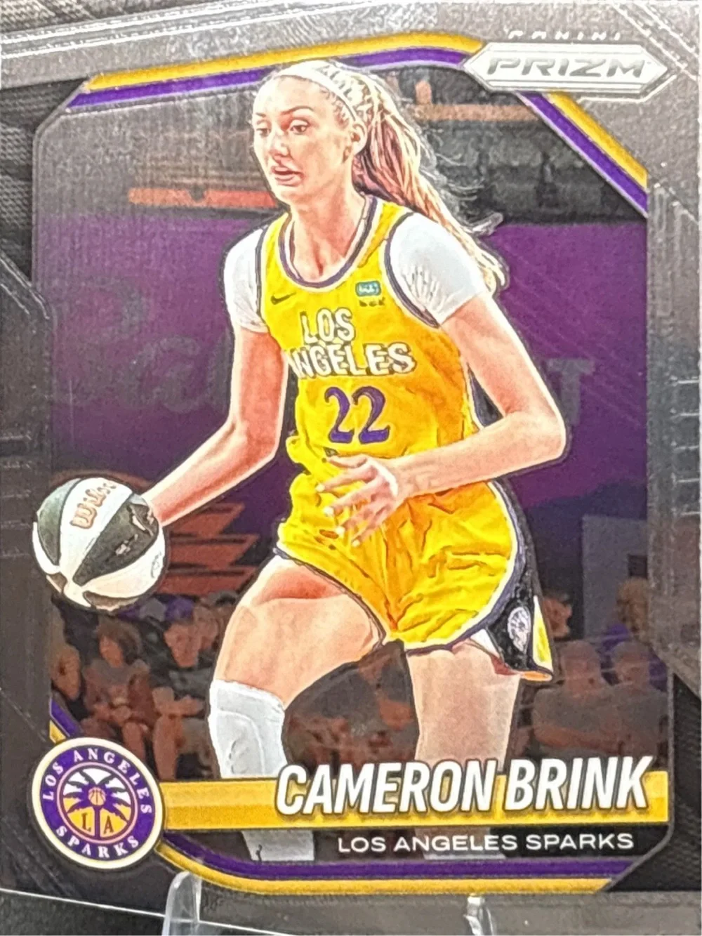 Panini Prizm Los Angeles Sparks Cameron Brink Basketball Card